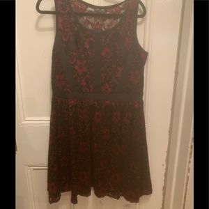 New Noir Lacey dress